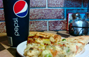 Pizza and Pepsi